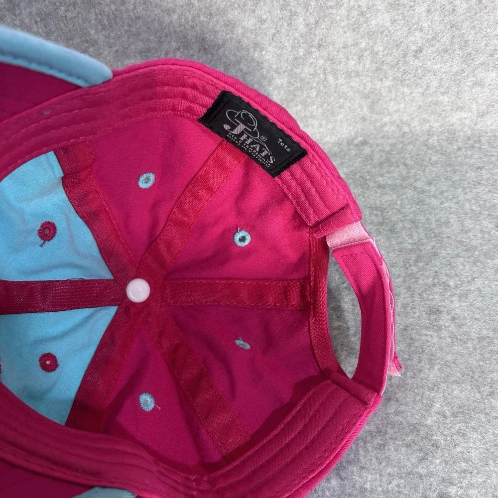 Panda Memphis Zoo Toddlers Pink Blue J Hats Baseball Cap Adjustable Tots Size